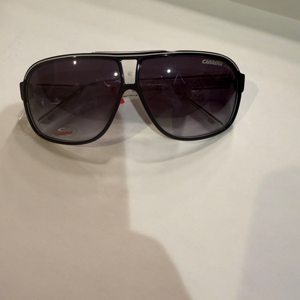 Carrera Black and White Sunglasses